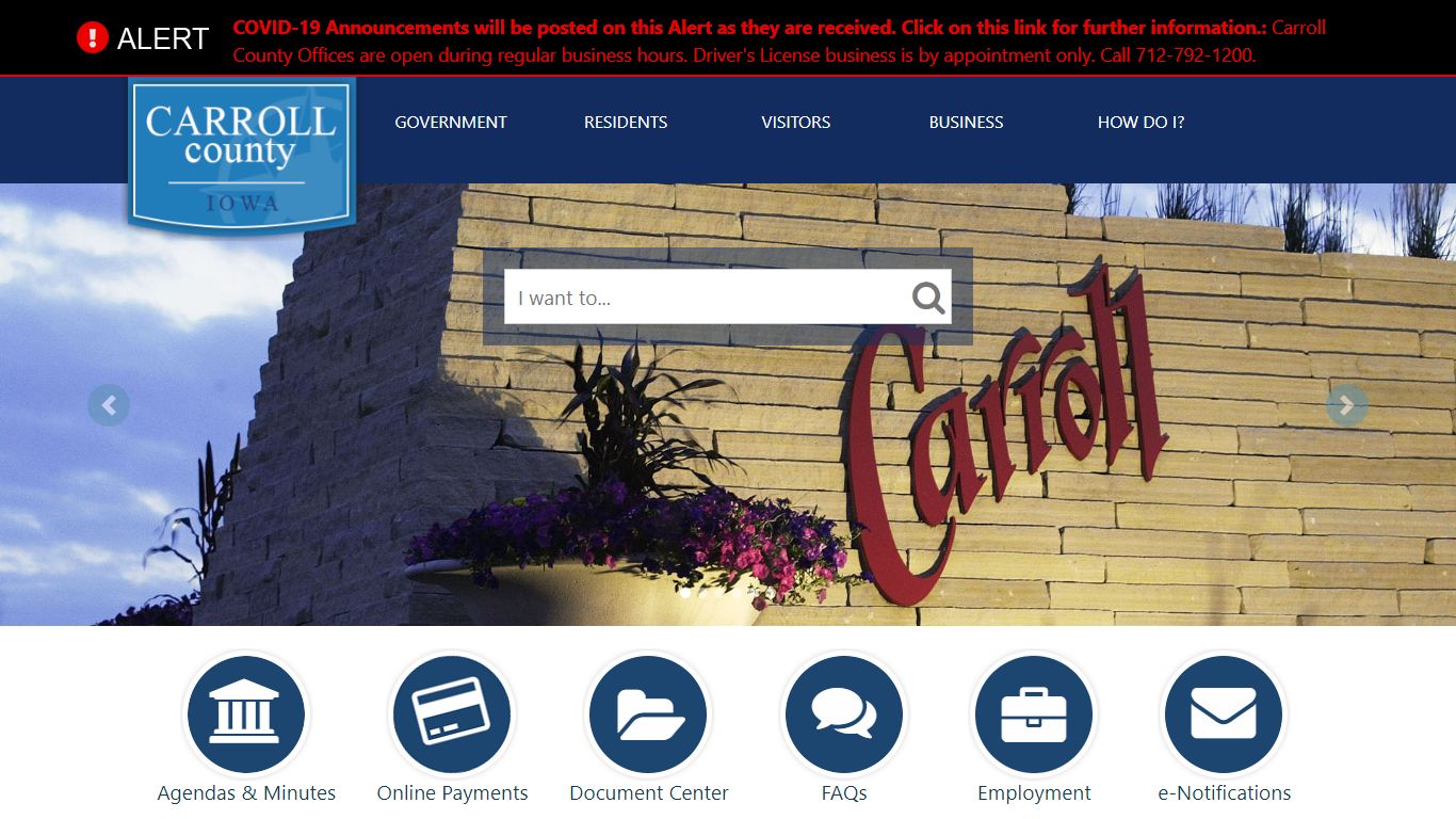 Carroll County, Iowa - Official Website